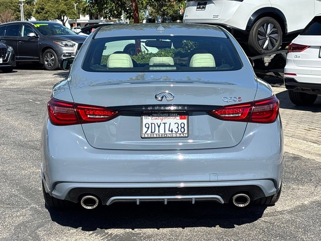 Certified 2023 INFINITI Q50 Red Sport 400 w/ Cargo Package image 4