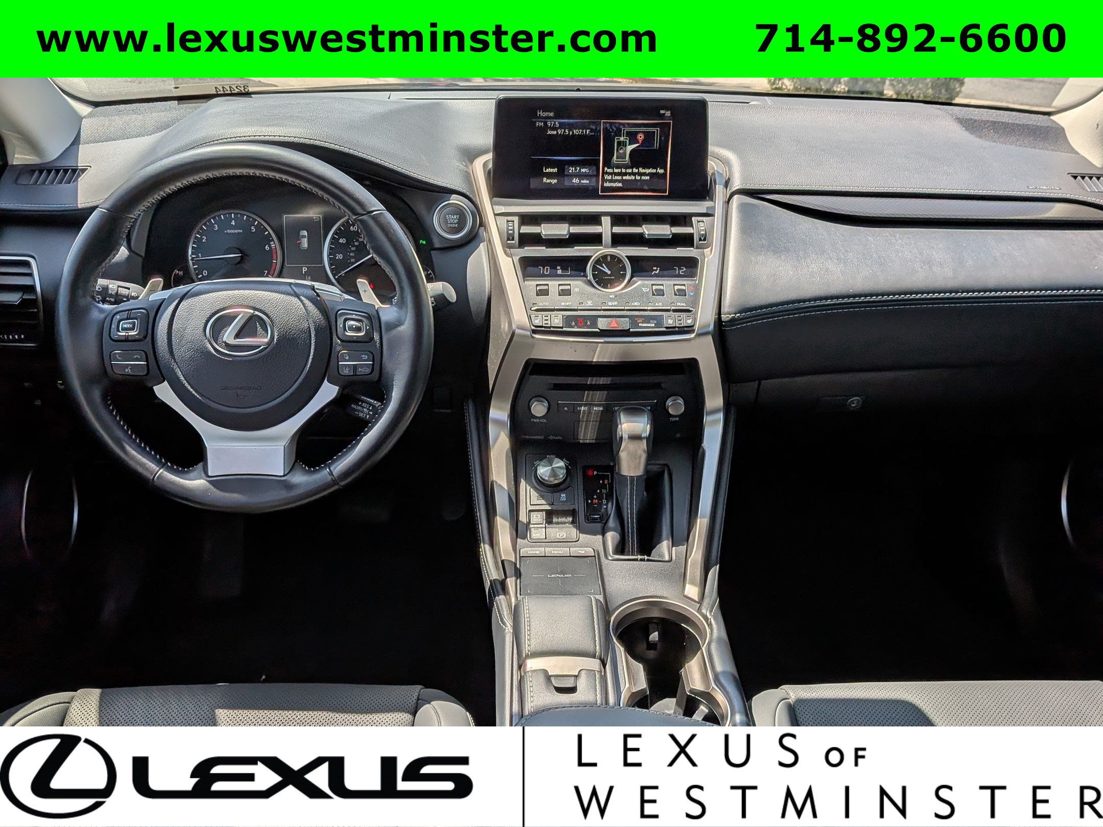 Certified 2021 Lexus NX 300 FWD w/ Premium Package image 15