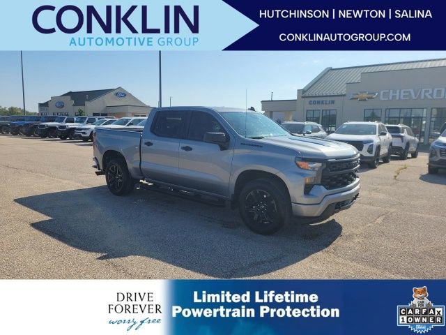 Used 2023 Chevrolet Silverado 1500 Custom w/ Rally Edition AWD/4WD image 1