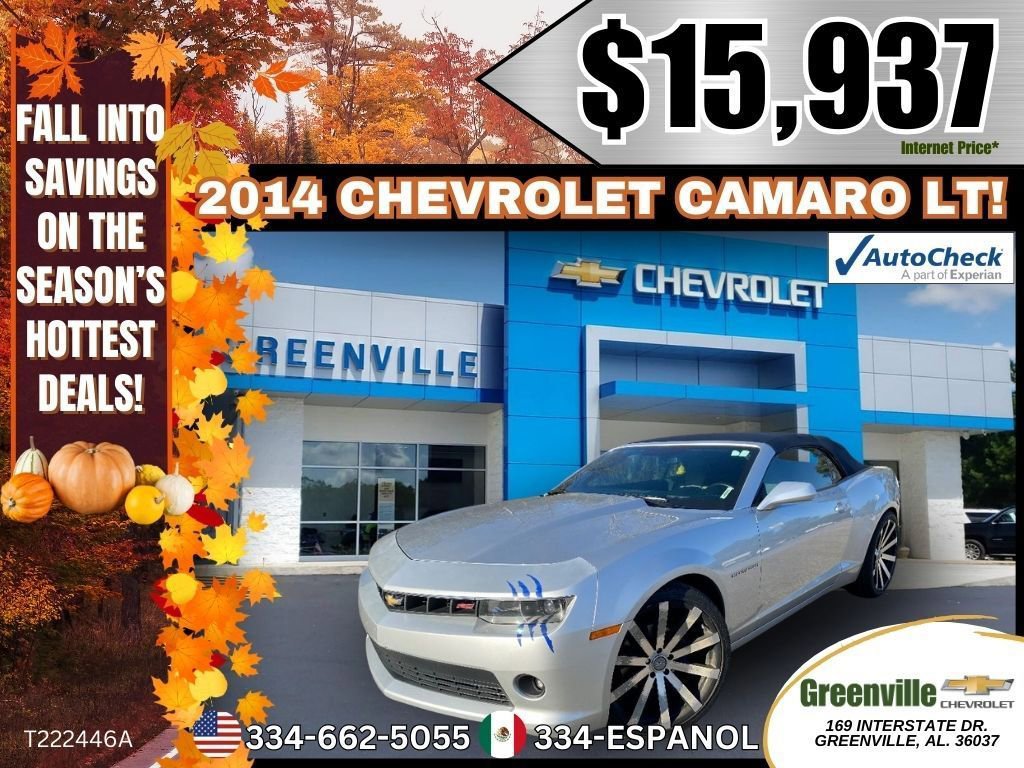 Used 2014 Chevrolet Camaro LT w/ RS Package