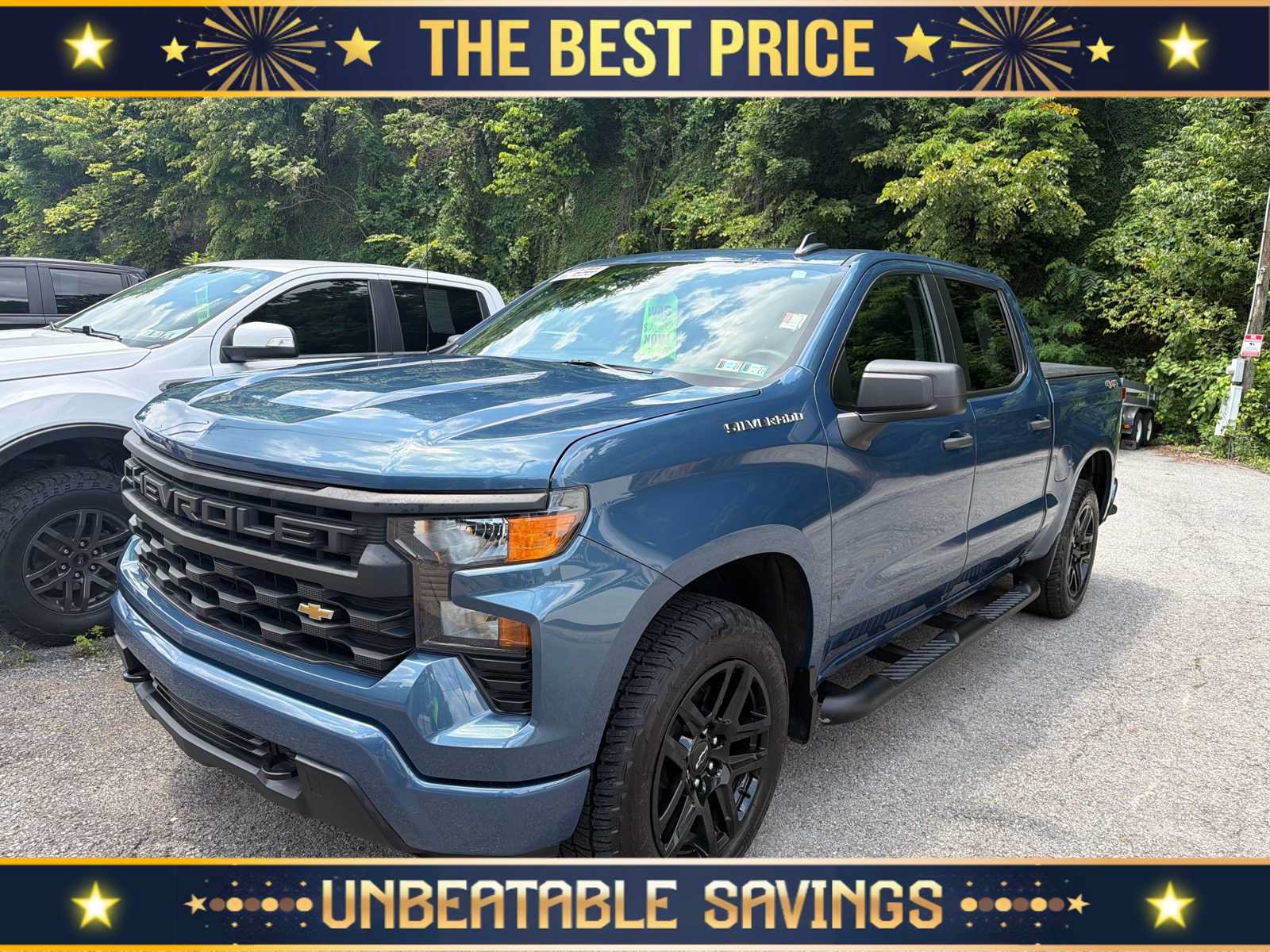 Used 2024 Chevrolet Silverado 1500 Custom AWD/4WD image 1