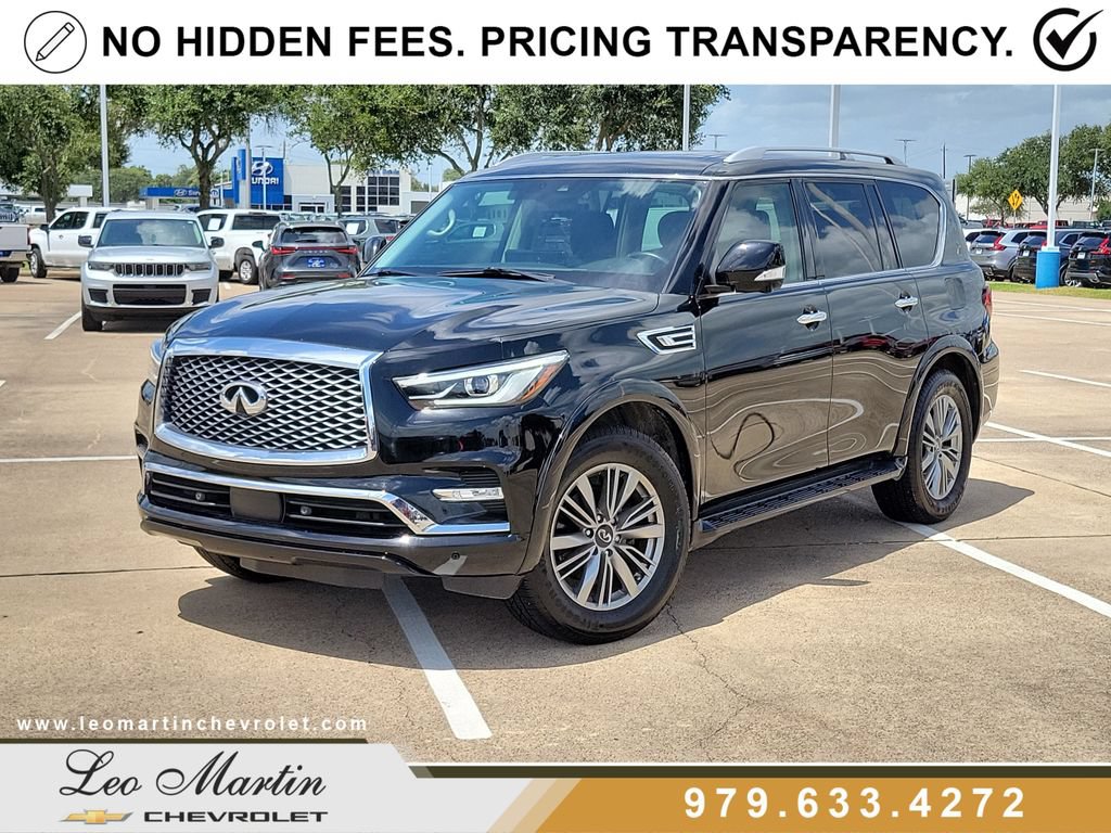 Used 2022 INFINITI QX80 Luxe w/ Cargo Package
