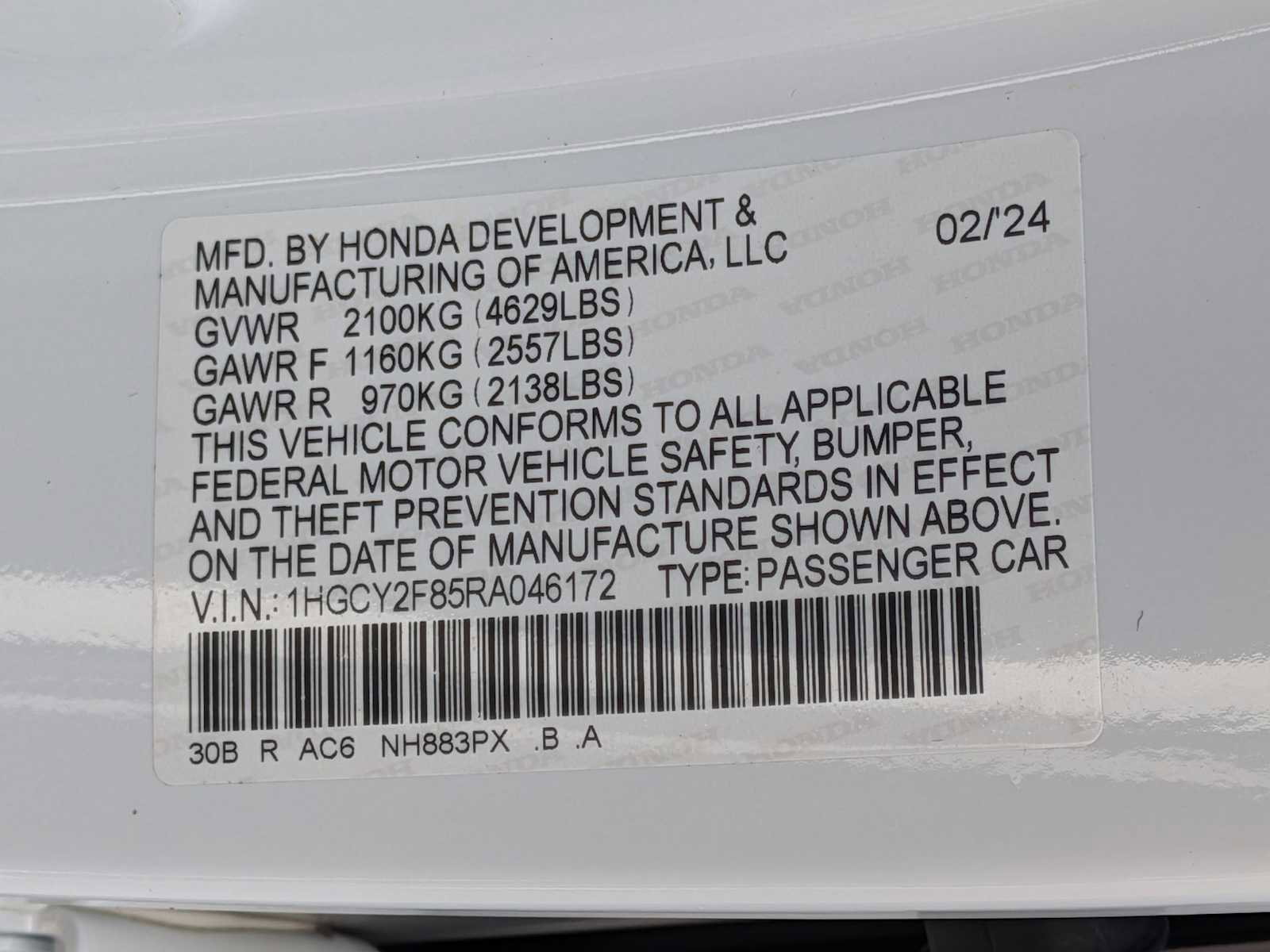 Used 2024 Honda Accord Touring image 38