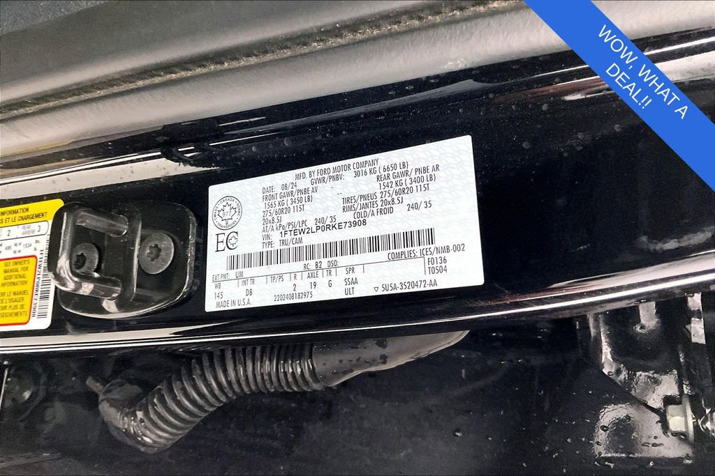 Used 2024 Ford F150 STX w/ STX Black Appearance Package image 38