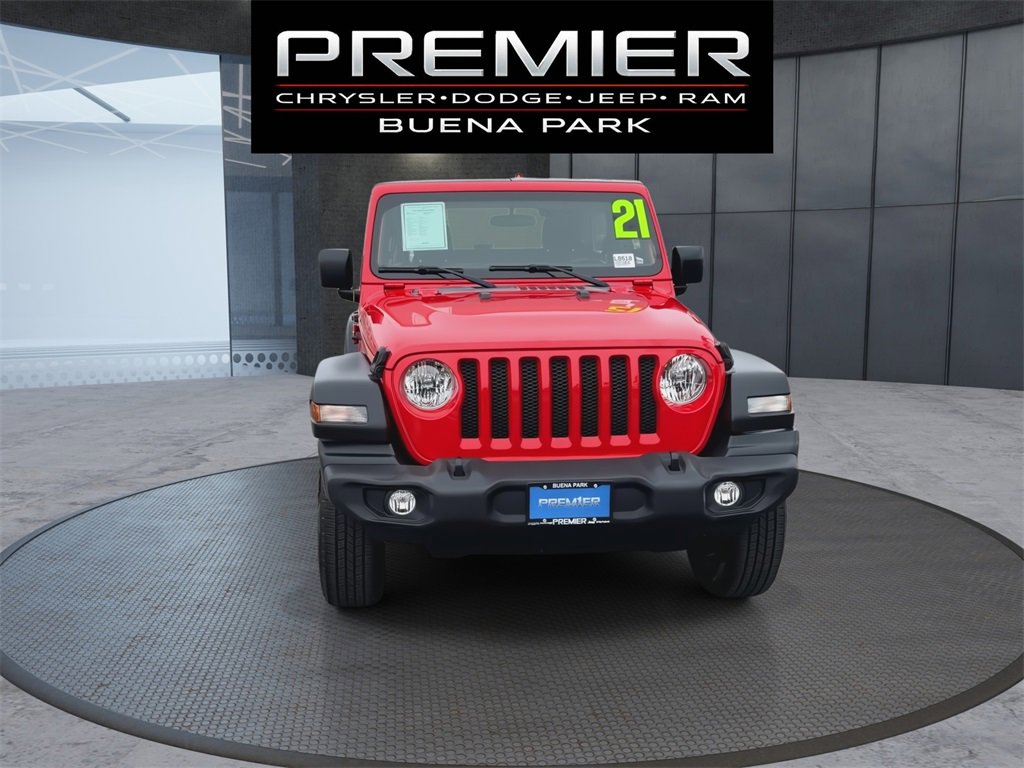 Used 2021 Jeep Wrangler Sport image 3