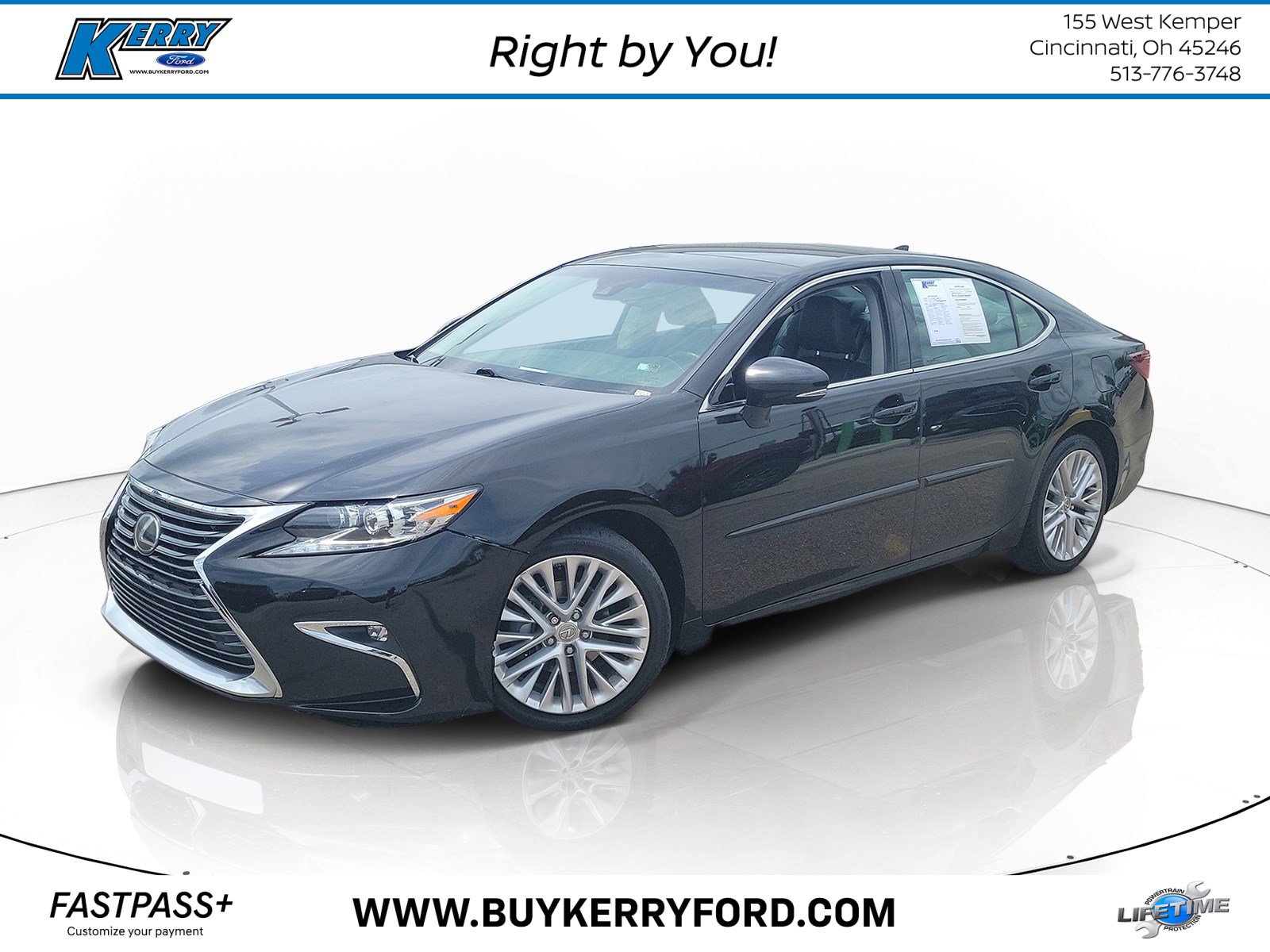 Used 2018 Lexus ES 350 w/ Luxury Package w/Wood Trim