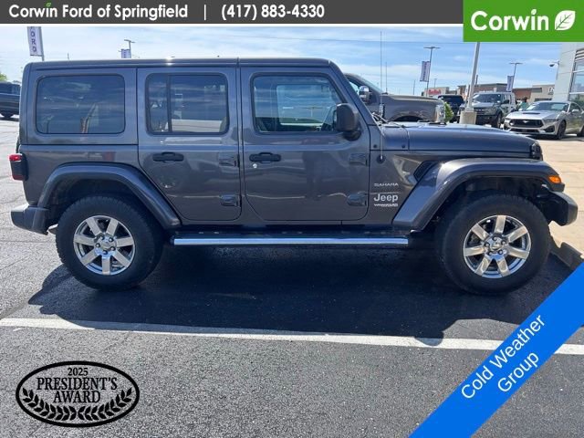 Used 2019 Jeep Wrangler Unlimited Sahara w/ LED Lighting Group image 3
