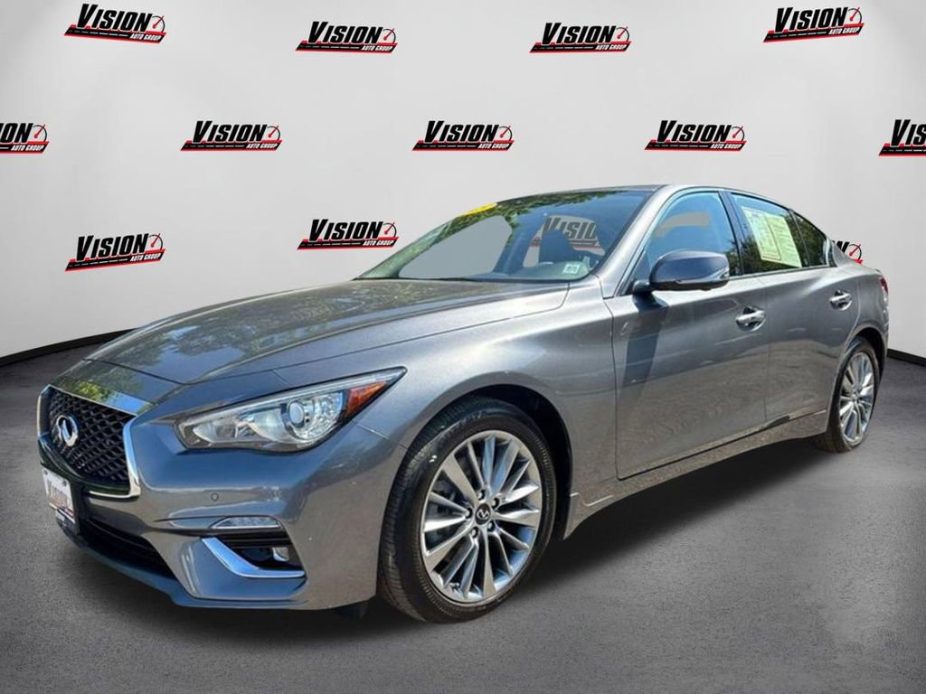 Used 2023 INFINITI Q50 Luxe w/ Cargo Package