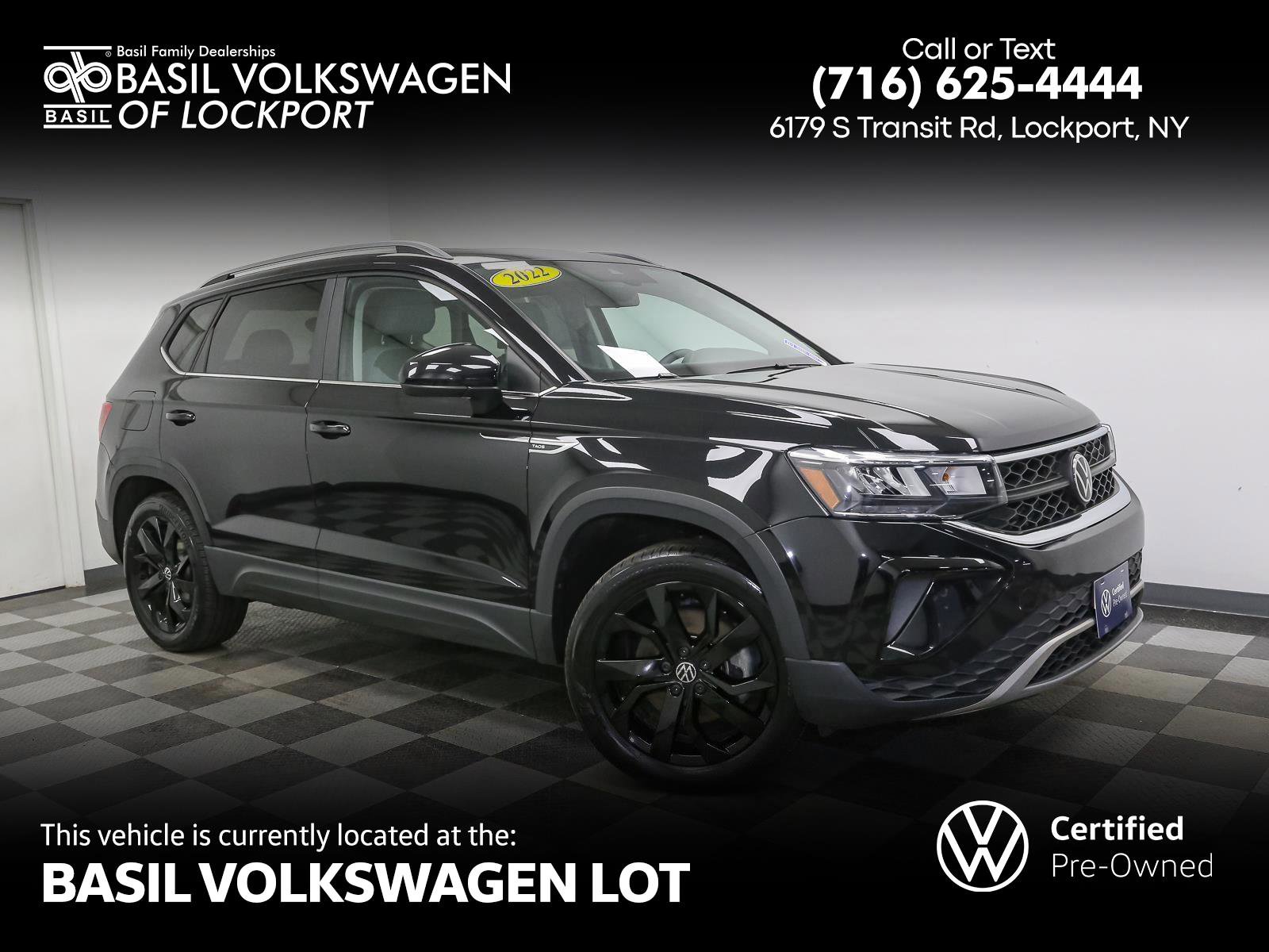 Certified 2022 Volkswagen Taos SE w/ Panoramic Sunroof Package