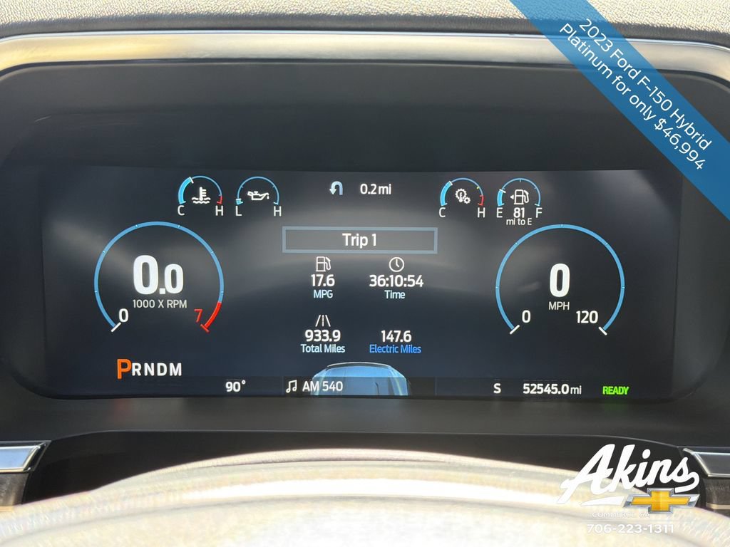 Used 2023 Ford F150 Platinum w/ Equipment Group 701A High AWD/4WD image 25