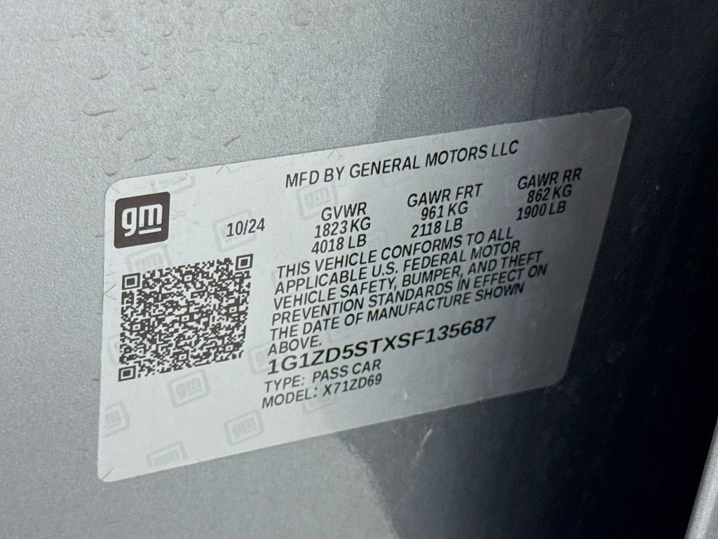 Certified 2025 Chevrolet Malibu LT FWD image 30