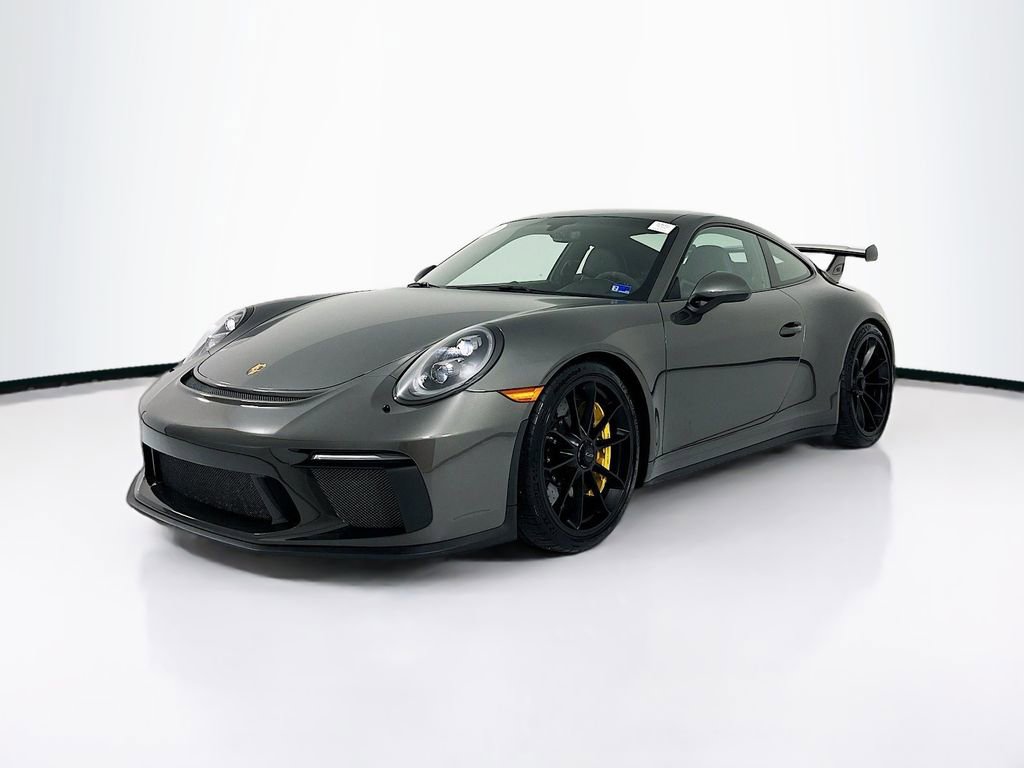 Certified 2018 Porsche 911 GT3 w/ Sport Chrono Package RWD image 1