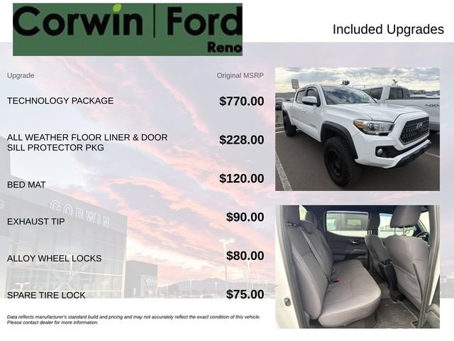 Used 2018 Toyota Tacoma TRD Off-Road w/ Technology Package AWD/4WD image 3