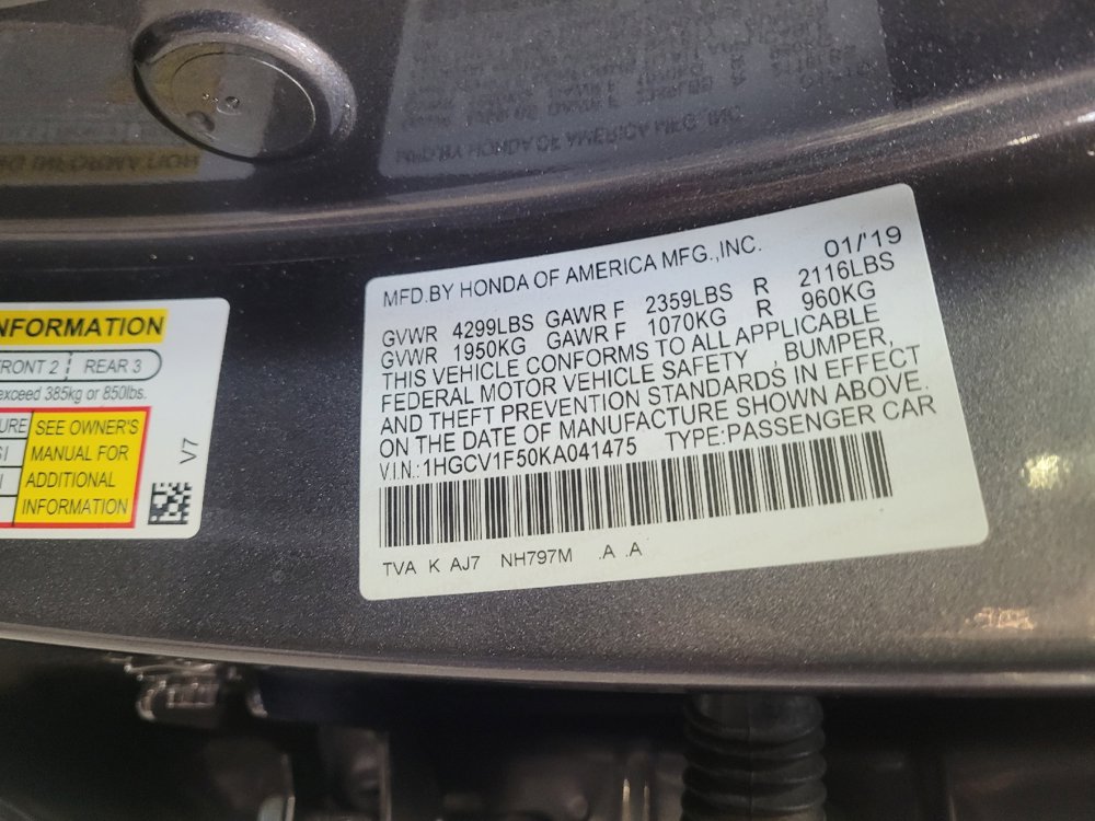 Used 2019 Honda Accord EX-L image 33