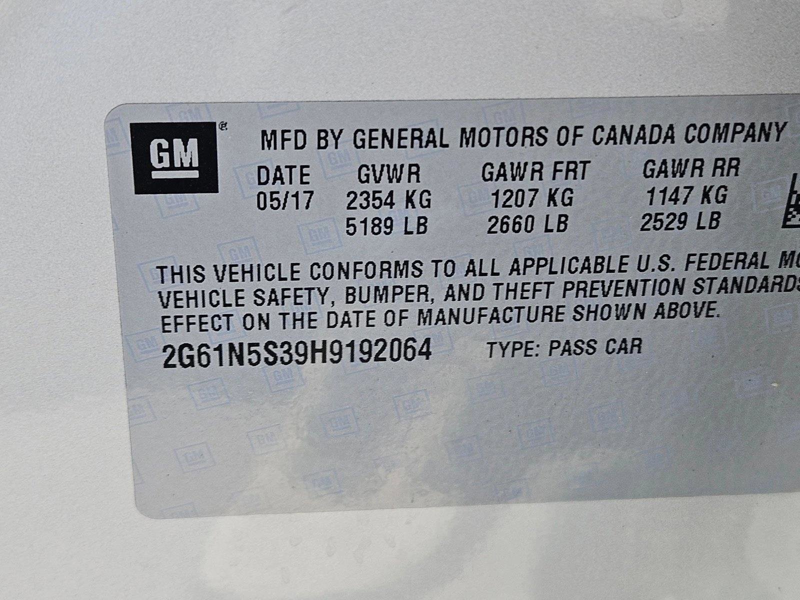 Used 2017 Cadillac XTS Luxury AWD/4WD image 15