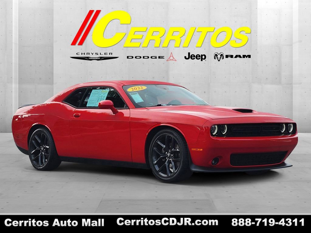 Certified 2022 Dodge Challenger GT w/ Blacktop Package
