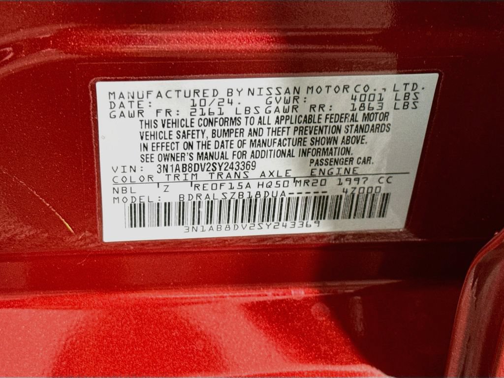 Certified 2025 Nissan Sentra SR w/ SR Premium Package FWD image 37
