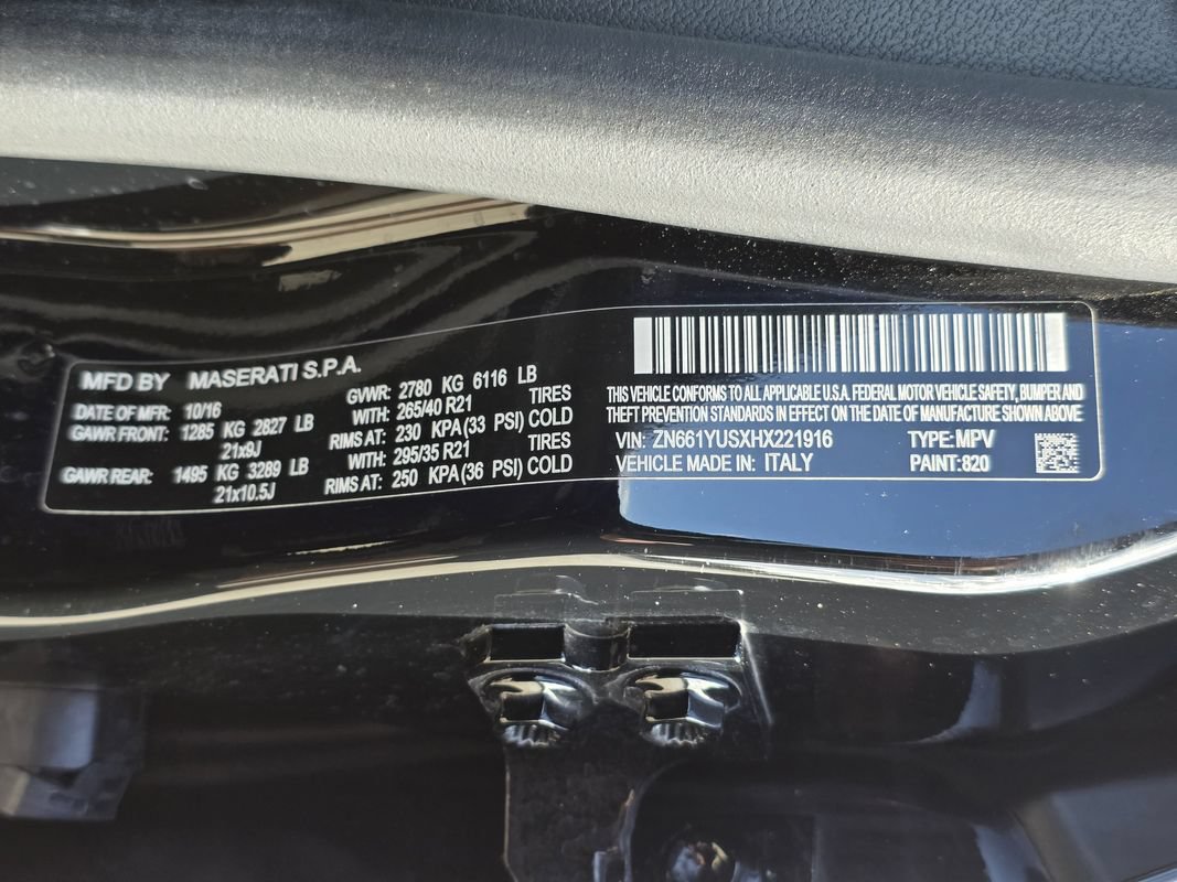 Used 2017 Maserati Levante S AWD/4WD image 42