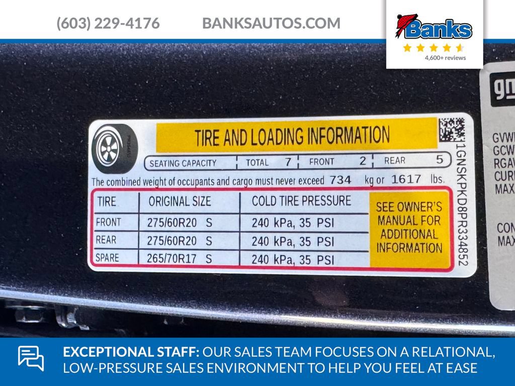 Certified 2023 Chevrolet Tahoe Z71 w/ Luxury Package AWD/4WD image 10