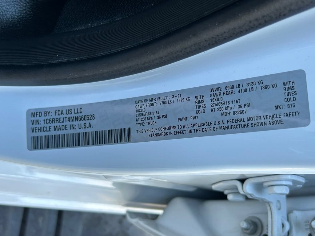 Certified 2021 RAM 1500 Laramie RWD image 45