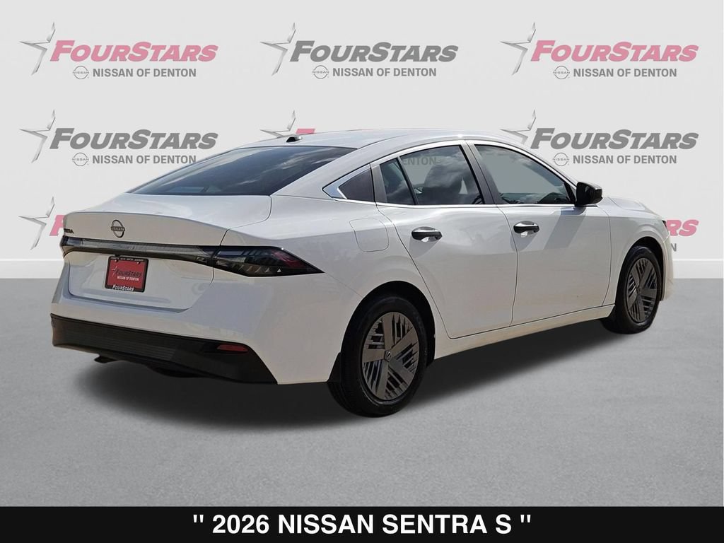 New 2026 Nissan Sentra S w/ Floor Mat Package FWD image 4