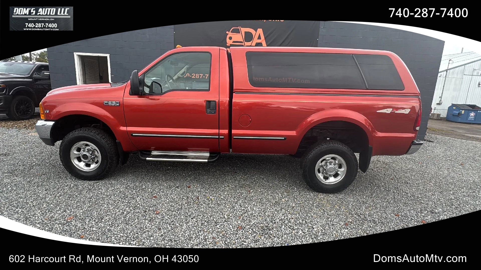 Used 1999 Ford F250 4x4 Regular Cab Super Duty