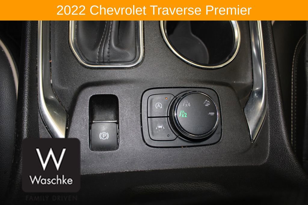 Used 2022 Chevrolet Traverse Premier w/ LPO, Floor Liner Package AWD/4WD image 35