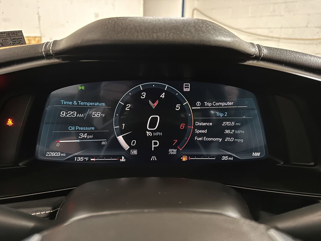 Used 2022 Chevrolet Corvette Stingray Preferred Cpe w/ Battery Protection Package RWD image 30