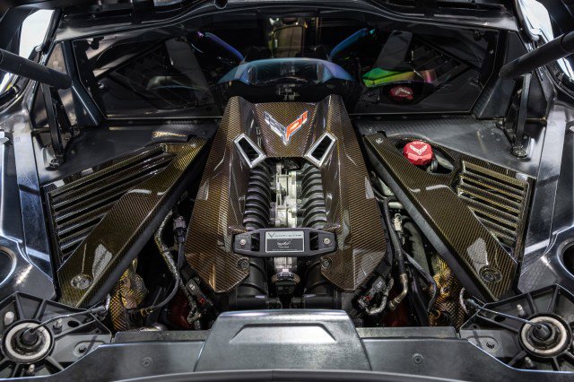 Used 2023 Chevrolet Corvette Z06 w/ Engine Appearance Package RWD image 30