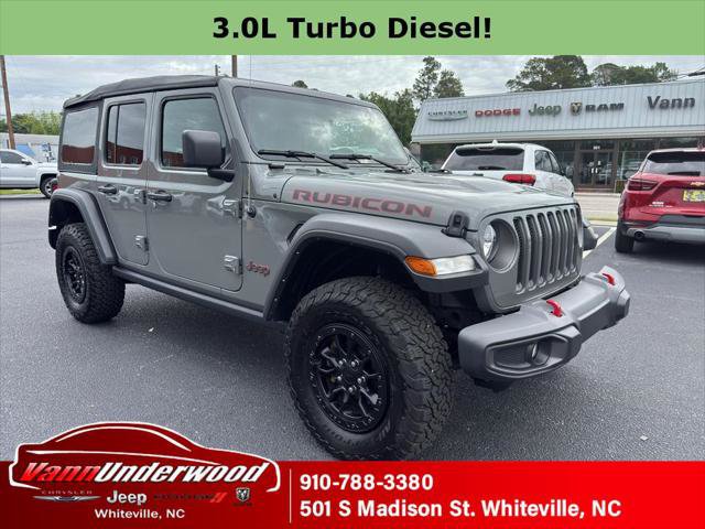 Certified 2021 Jeep Wrangler Unlimited Rubicon w/ Cold Weather Group AWD/4WD image 1