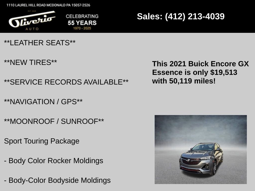 Used 2021 Buick Encore GX Essence w/ Advanced Technology Package image 5