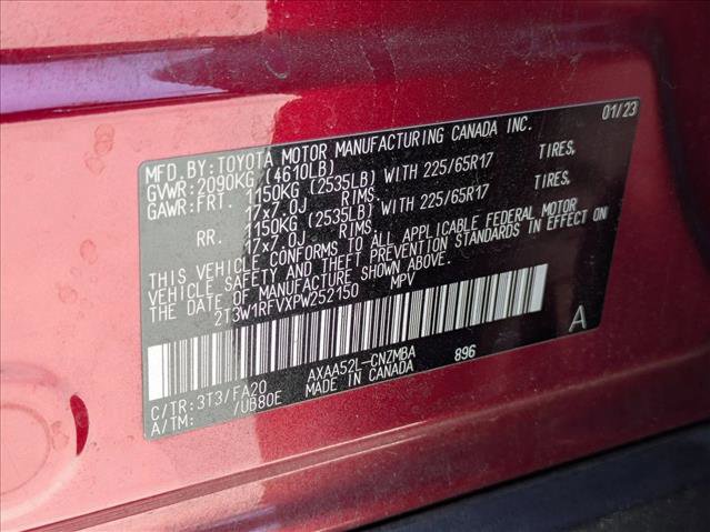 Used 2023 Toyota RAV4 XLE w/ Convenience Package FWD image 25