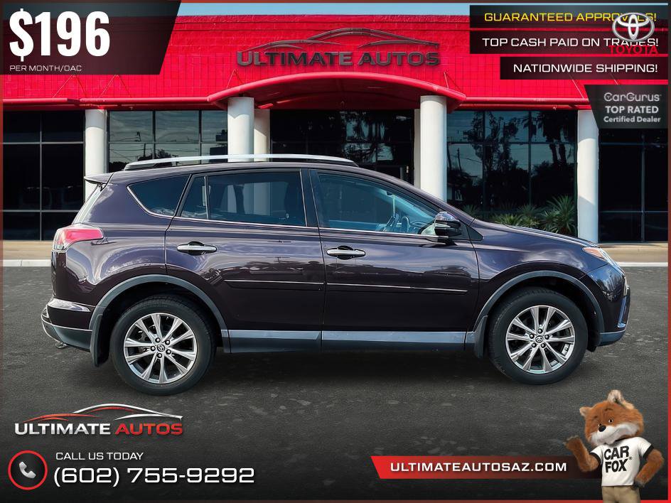 Used 2016 Toyota RAV4 Limited w/ Protection Package AWD/4WD image 5