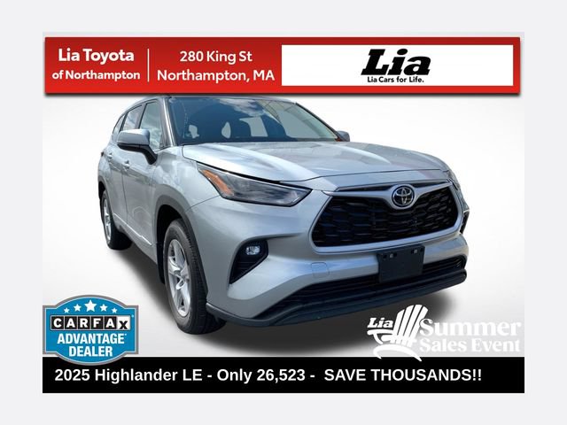 Used 2025 Toyota Highlander LE