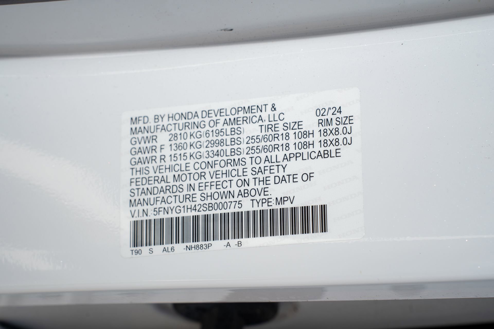 Certified 2025 Honda Pilot EX-L image 39