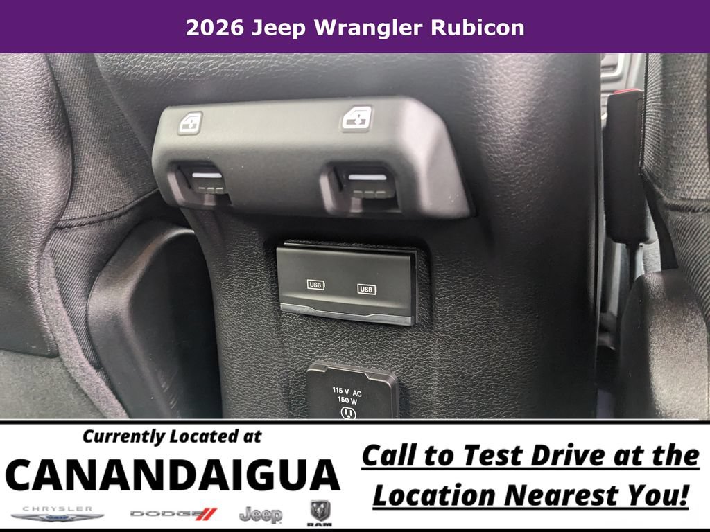 New 2026 Jeep Wrangler Unlimited Rubicon w/ Xtreme 35 Tire Package AWD/4WD image 20