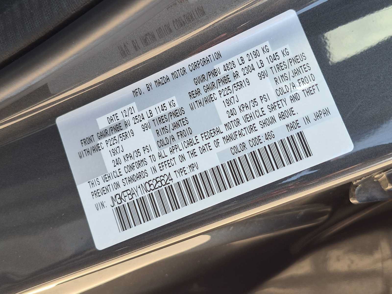 Used 2022 MAZDA CX-5 AWD 2.5 Turbo image 36