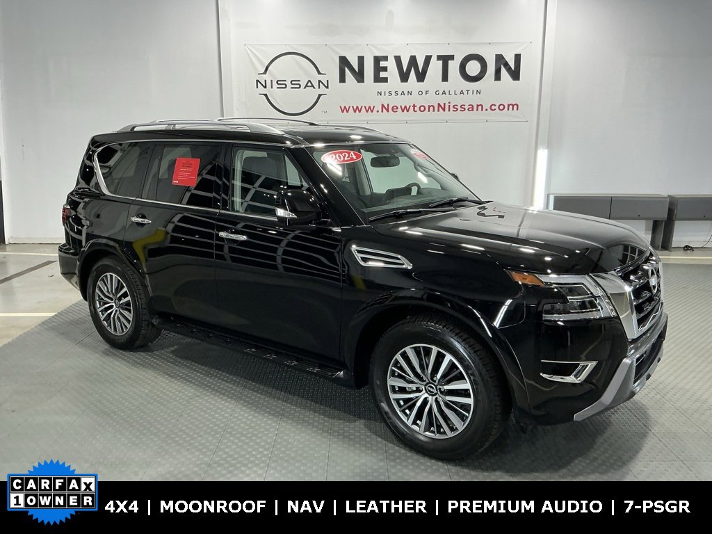 Used 2024 Nissan Armada SL w/ Captain's Chairs Package