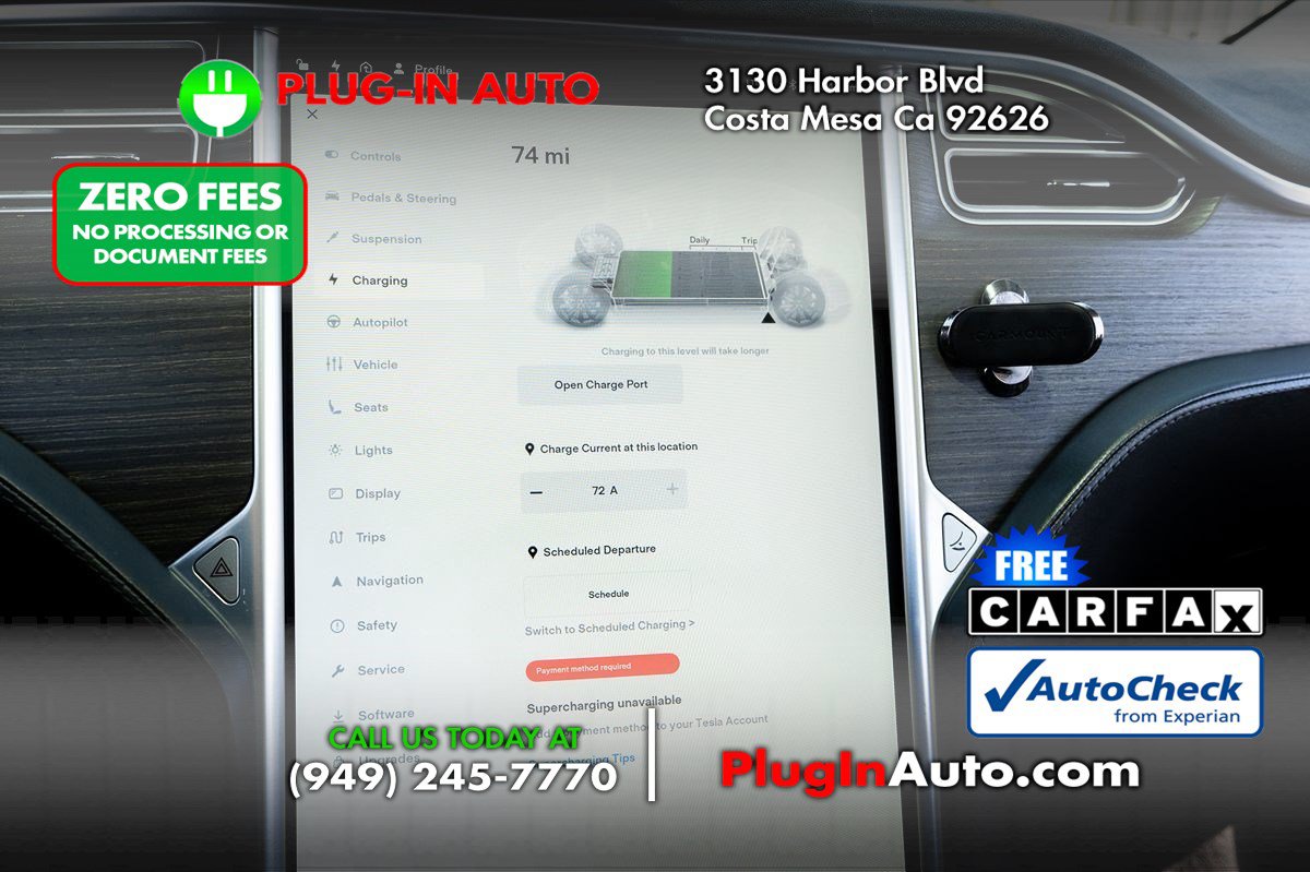 Used 2016 Tesla Model X 75D AWD/4WD image 24