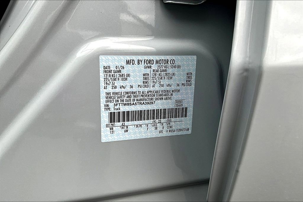 New 2026 Ford Maverick Lariat w/ Black Appearance Package image 8