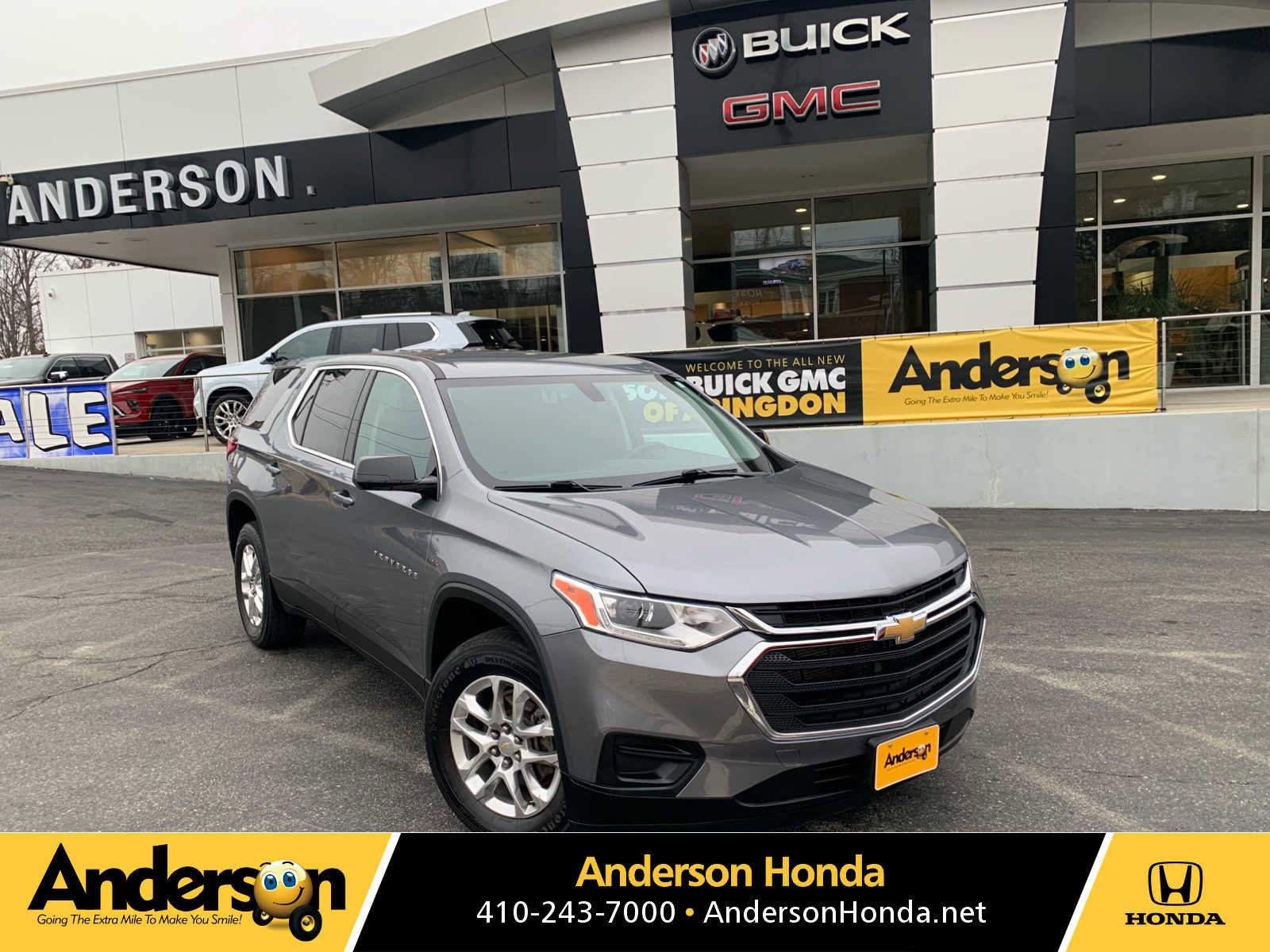 Used 2020 Chevrolet Traverse LS