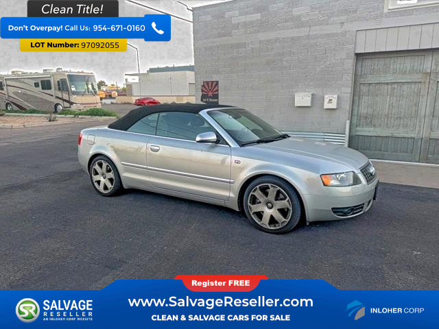Used 2005 Audi S4 Convertible