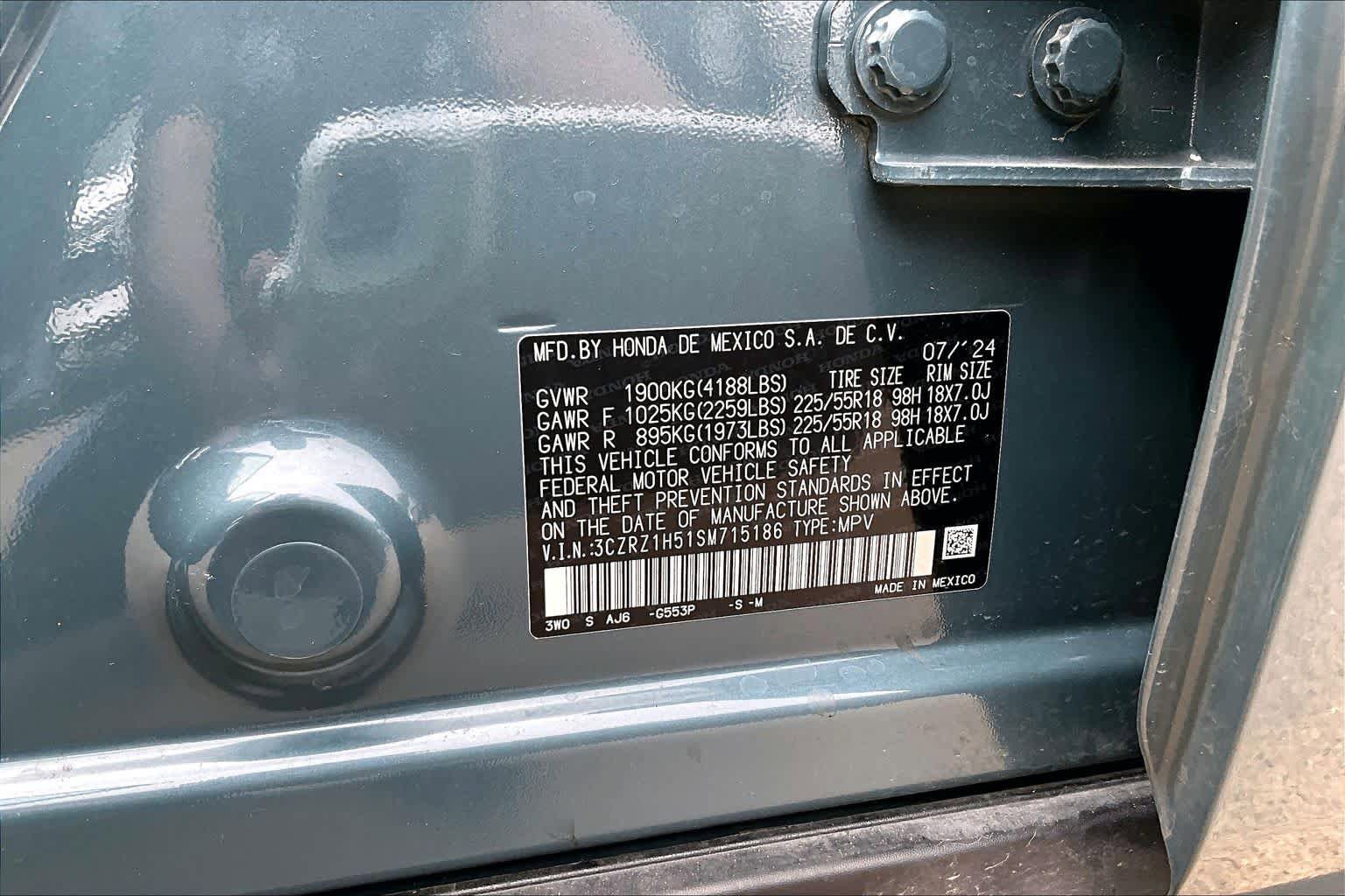 Used 2025 Honda HR-V Sport image 34