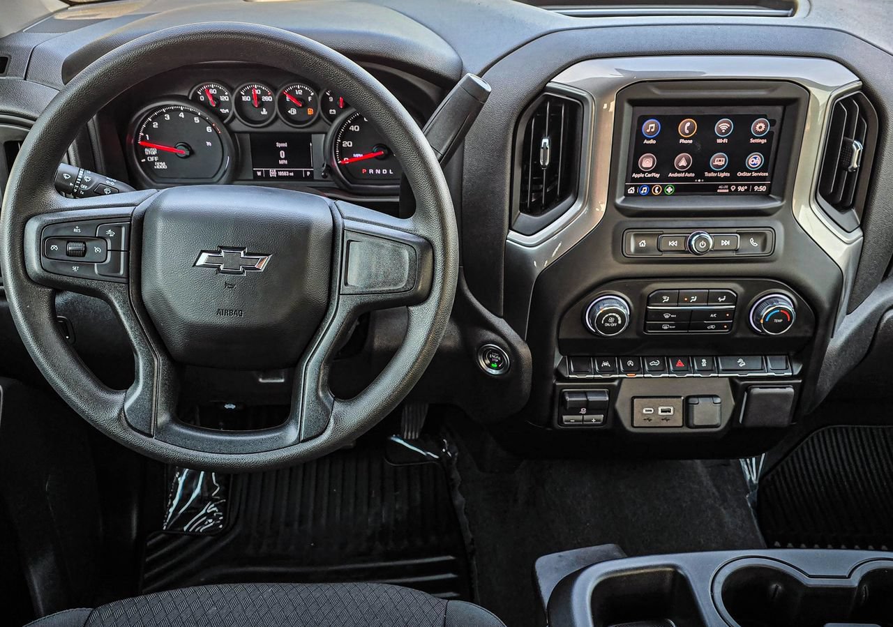 Used 2025 Chevrolet Silverado 1500 Custom Trail Boss AWD/4WD image 32
