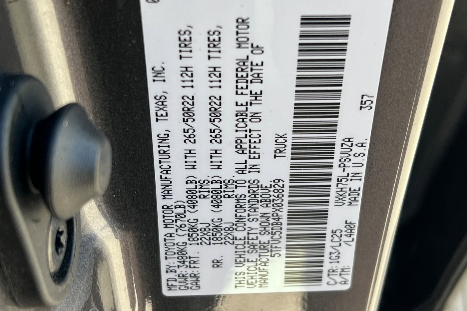 Used 2023 Toyota Tundra Capstone image 24