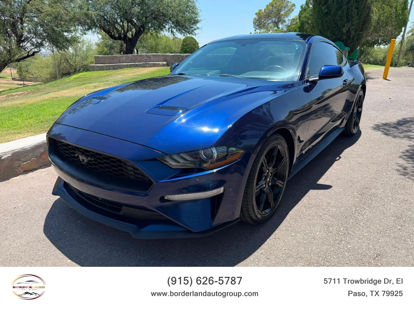 Used 2020 Ford Mustang Coupe w/ Equipment Group 101A RWD image 1