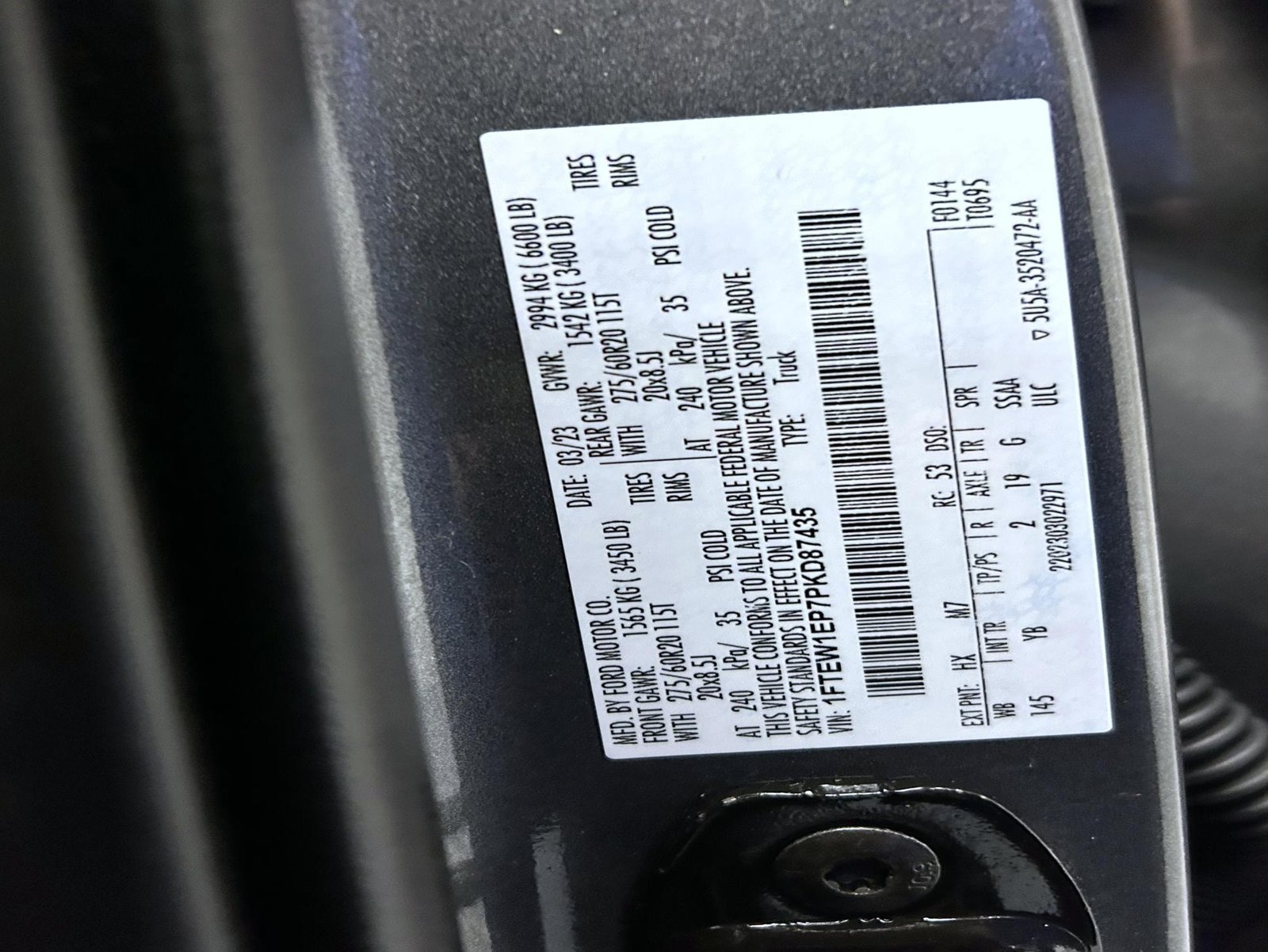 Used 2023 Ford F150 XLT w/ Equipment Group 302A High AWD/4WD image 24