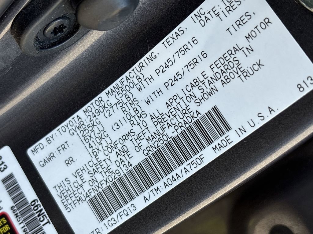 Used 2015 Toyota Tacoma 4x4 Double Cab image 32