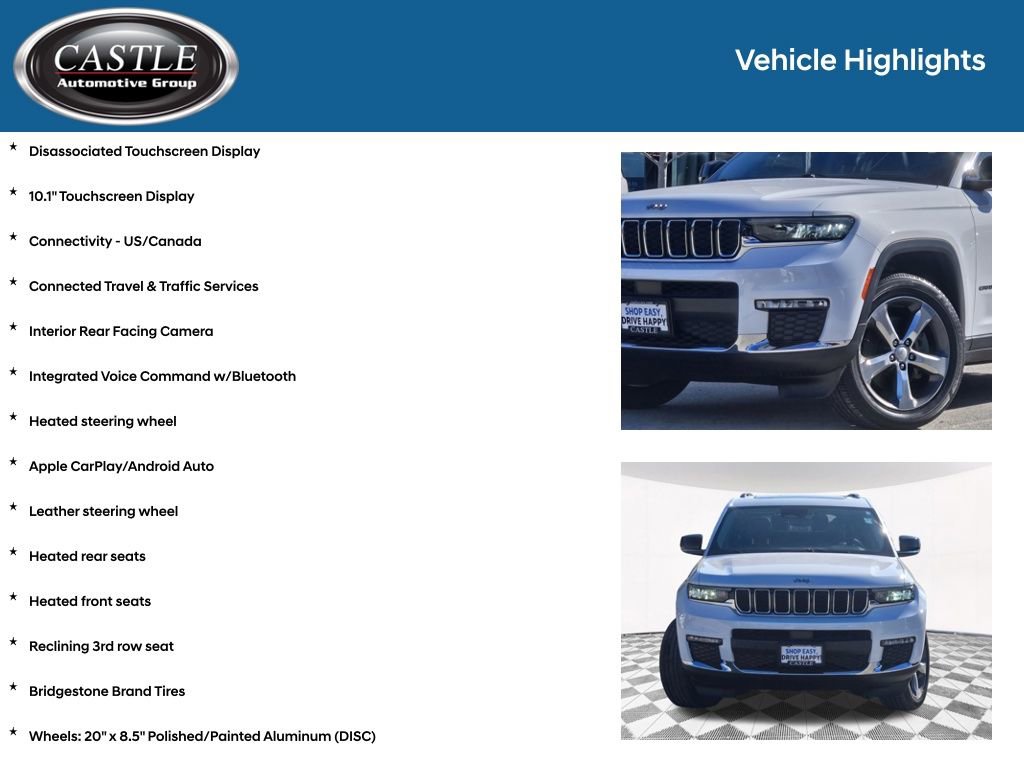 Used 2021 Jeep Grand Cherokee L Limited AWD/4WD image 12
