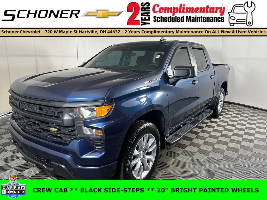 Used 2022 Chevrolet Silverado 1500 Custom AWD/4WD image 1